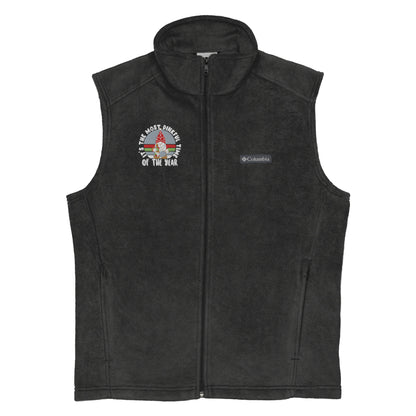 Men’s Columbia fleece vest